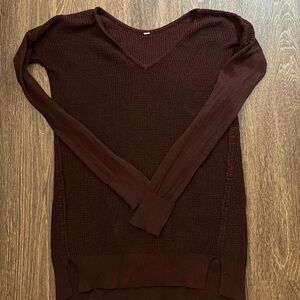 Maroon Lululemon Sweater